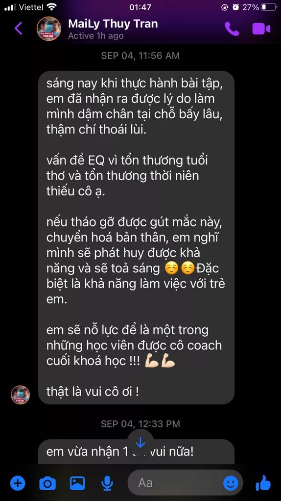 Phản hồi của phụ huynh
